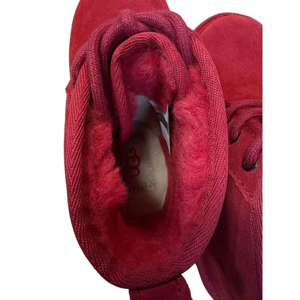 UGG Neumel Boots Kids Size 13 Red Suede